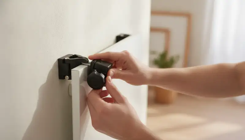 Infrarotheizung sicher an die Wand bringen