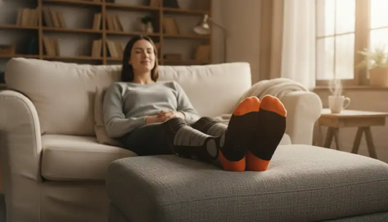 Nie wieder kalte Füße: Beheizbare Socken
